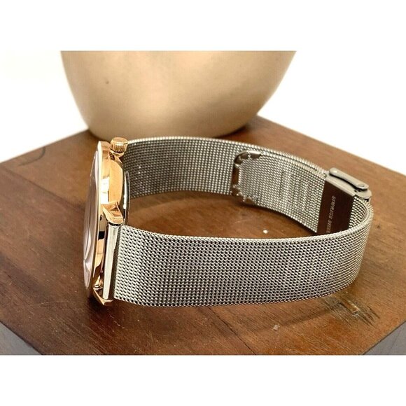 Bering Women's Watch 13436-369 Quartz Gray Dial Rose Gold Stainless Stee… - Picture 9 of 14